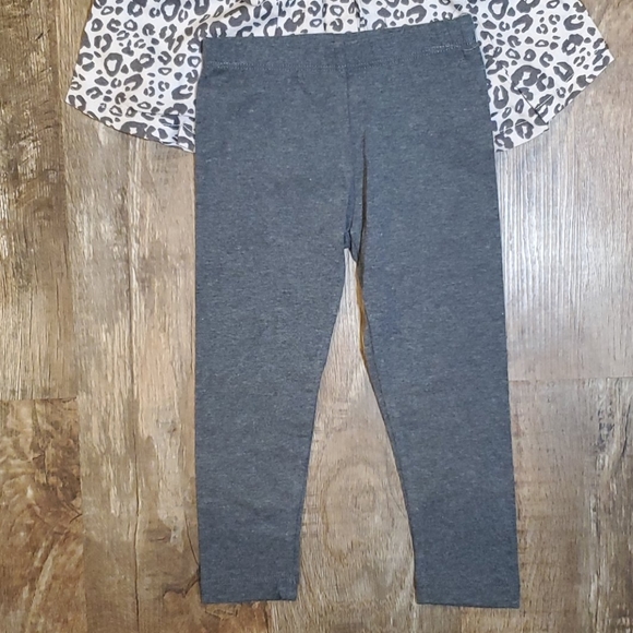 NWT 3T Toddler Girl Jessica Simpson Leopard outfit - Picture 10 of 14